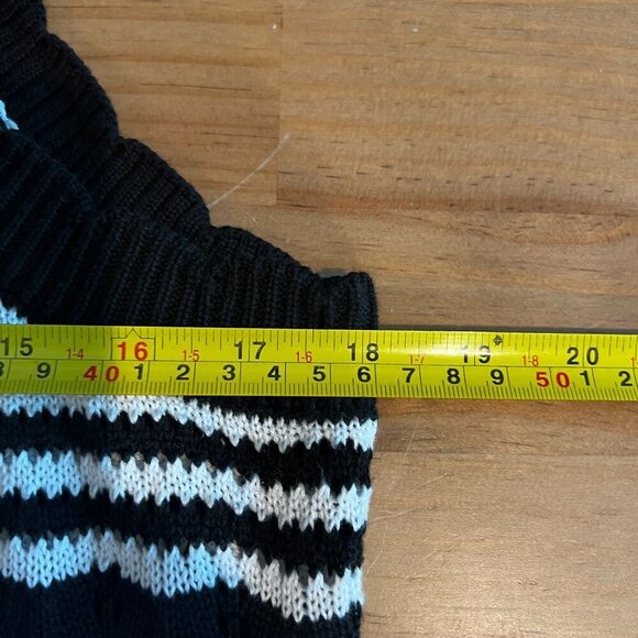 Joie Womens Crochet Knit Midi Cover-Up Dress Scalloped Trim XTRA-LARGE XL Cotton - Picture 7 of 8